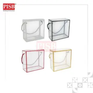 2220(10Pcs/Pkt)PVC Gift Box Goodies Box Doorgift Box Transparent Box Bahulu Box Wedding Souvenir Box Kotak Jernih Bahulu