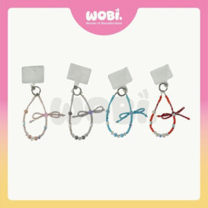 2016 WOBI Crystal Versatile Chain Colourful Fashion Lanyard Jewelry Gifts Handphone Case Hanging Aksesori Telefon Beg