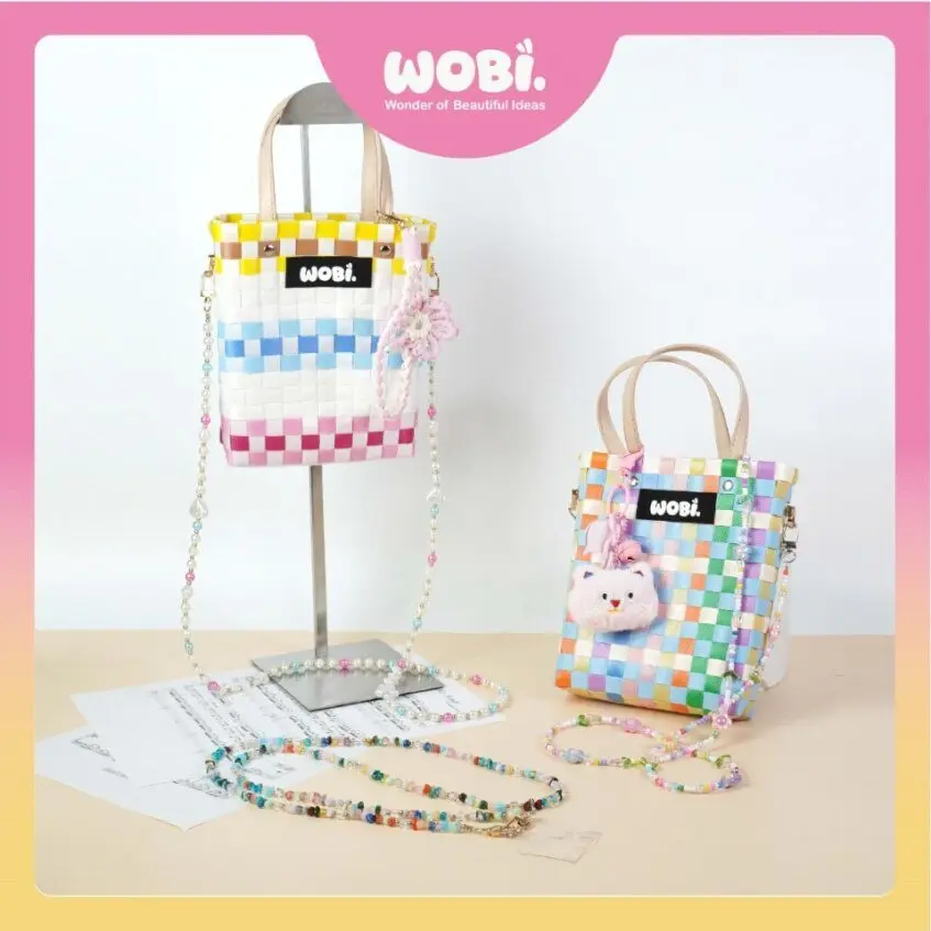 2023-32 WOBI Versatile Long Chain Pendant Crossbody Strap Shoulder Bag Phone Accessories Tali Telefon Beg Sandang Silang - Image 5