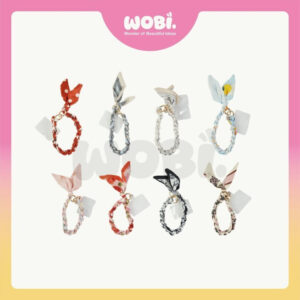 2008 WOBI Scarf Versatile Phone Chain Colourful Fashion Lanyard Jewelry Gift Handphone Case Hanging Aksesori Telefon Beg