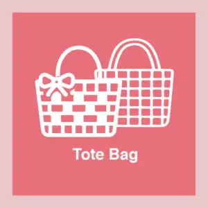 2005 WOBI Mini Tote Bag Women Bag Shopping Bag Gift Bag Retail Bag Goodies Bag Wedding Birthday Beg Anyaman Warna Warni