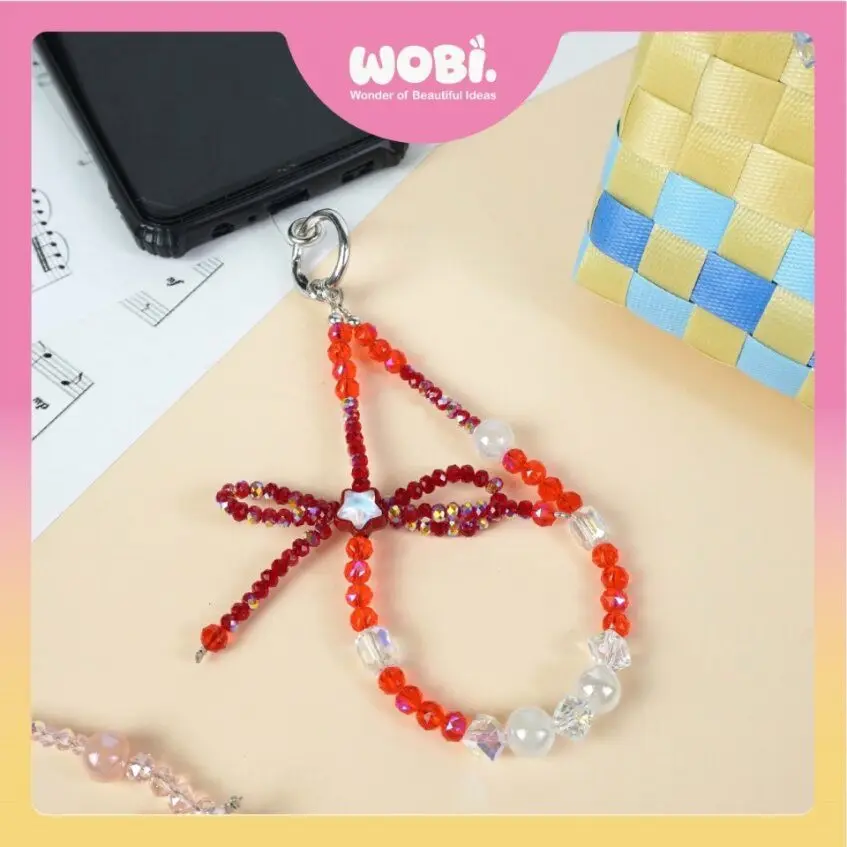 2016 WOBI Crystal Versatile Chain Colourful Fashion Lanyard Jewelry Gifts Handphone Case Hanging Aksesori Telefon Beg - Image 4