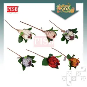 3012 65CM King Protea Artificial Flower Bunga Hiasan Viral Bunga Dulang Hantaran Perkahwinan Hand Bouquet
