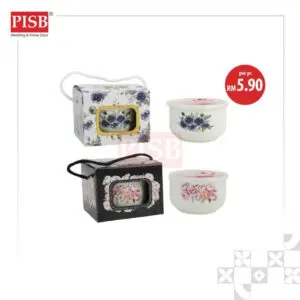 b5e076d9fea6af23c6a07dd7edf1a13d.jpeg 2154 (1Pcs) Ceramic Container Bowl Set Food Storage Kitchen Essential Ceramic Bowl Set Mangkuk Seramik Wedding Gift Bowl