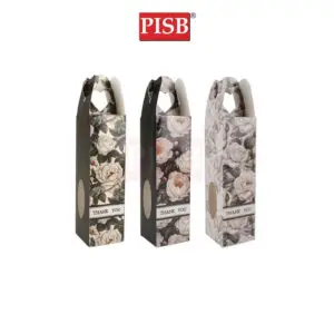 0457 (10Pcs/Pkt) Flower Printed Gift Box Doorgift Box / Kotak Concentrate Kordial Kicap