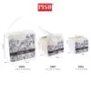 2090-92 Flower Design Ribbon Gift Box Gift Bag Paper Bag(10Pcs/Pkt)