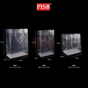 2095-97 (10 Pcs/Pkt) Premium Transparent PVC Gifts Bag
