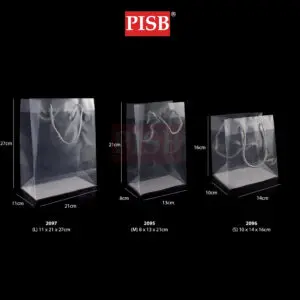 2095-97 (10 Pcs/Pkt) Premium Transparent PVC Gifts Bag