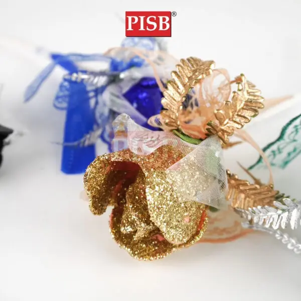1057 Glitter Egg Flower / Bunga Telur / Bunga Telor / Bunga Telur Murah / Doorgift Tunang Nikah Kahwin (50Pcs/Box)