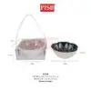 2124/31/32 (8Pcs/12Pcs/Box) Turkish Design Ceramic Bowl With PVC Handle Box/Set Doorgift Mangkuk Seramik (Random Design)