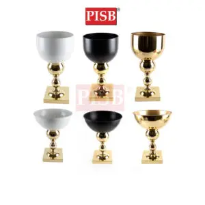 Q010453/54 Nordic Decorations Iron Metal Pot Craft Vase Ornament Pasu Bunga