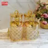 1847da70439d8fa14060765822b52deb.jpeg 2401-2406 Goldish Acrylic Canister Spice Container Condiment Bottle Storage Jar Bekas Rempah Balang Kuih Bekas Kuih Raya