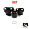 1cbd7e9e8916ee157519db9679422326.jpeg HC7003/04 Black/White Ceramic Decorations Craft Vase Ornament Pasu Bunga