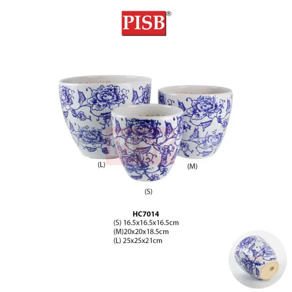 20d5334796b638dfcf0577300238e313.jpeg HC7013/14 Hamptons Style Ceramic Decorations Craft Vase Ornament Pasu Bunga