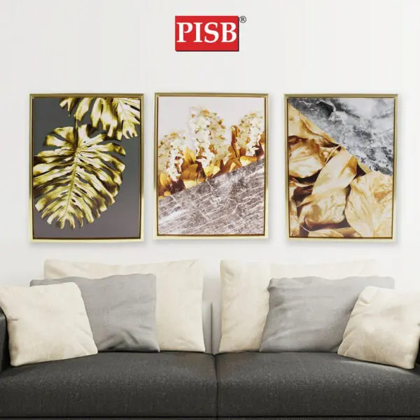 H1042/43 30*40CM State Art Paintings With Golden Frames