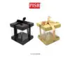 T190331 12*12*12.5CM PVC Glitter Gift Box With Ribbon (10Pcs/Pkt)