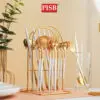 32331b85e907c08c9e7e38eee40332a1-1.jpeg WD1169 24Pcs Stainless Steel Nordic Cutleries Viral Sudu Kayangan Sudu Hotel Dinnerware Set Sudu Spoon Set
