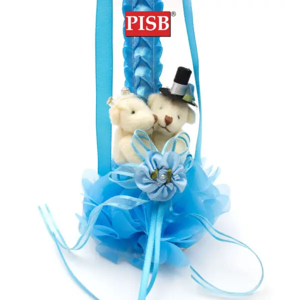 R050118 Table Number Card Holder Stand With Bear