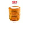 DD6803 0.6CM Golden Stripe Decor Satin Ribbon (10 Rolls)