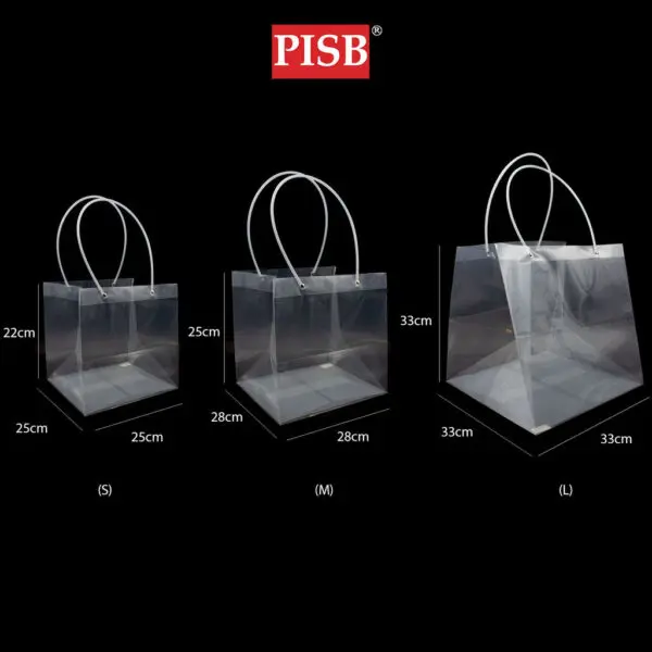 I040562/63/64 Premium Transparent PVC Gifts Bag