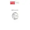 3015 SWAROVSKI RIVOLI BUTTON 001 CRYSTAL 10MM-16MM