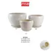 41206866d20459d82143bbafebf87c58.jpeg HC7003/04 Black/White Ceramic Decorations Craft Vase Ornament Pasu Bunga