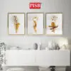 H1042/43 30*40CM State Art Paintings With Golden Frames