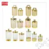 4ae067bfb4d70e66f13c144afbdafec7.jpeg 2401-2406 Goldish Acrylic Canister Spice Container Condiment Bottle Storage Jar Bekas Rempah Balang Kuih Bekas Kuih Raya