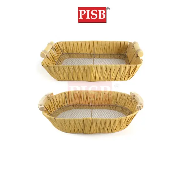 1060/61 Rattan Iron Net Portable Basket