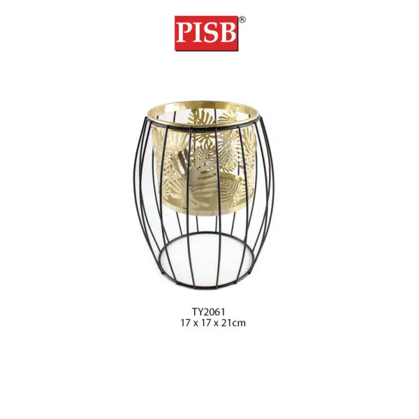 4ed19b4bdd950d1c09c415d087d4b9a5-1.jpeg TY2060/61/62 Black Gold Leaf Design Flower Pot