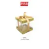 T190331 12*12*12.5CM PVC Glitter Gift Box With Ribbon (10Pcs/Pkt)