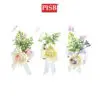 XH2070 Fabric Flower Brooch Pin