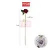 5512a4d6c9fa719373e92e15b0b27df6.jpeg 3004 56CM Velvet Diamond Rose Spray Artificial Flower Bunga Hiasan