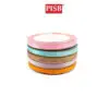 DD6803 0.6CM Golden Stripe Decor Satin Ribbon (10 Rolls)
