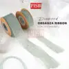 1037/38 2.5CM/4CM Diamond Organza Ribbon (10Yards/Roll)