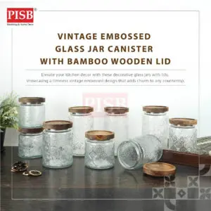2411-2414 Seasoning Bottle Glass Airtight Spice Container Condiment Bottle Jar Bekas Rempah Balang Kaca Kuih Kedap Udara