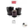 680afdb889267418ae2d50bcc507a532.jpeg HC7005/06 Black/White Ceramic Decorations Craft Vase Ornament Pasu Bunga