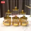 68b78ca3204ed4e4075aa5d21896ace2.jpeg 2401-2406 Goldish Acrylic Canister Spice Container Condiment Bottle Storage Jar Bekas Rempah Balang Kuih Bekas Kuih Raya