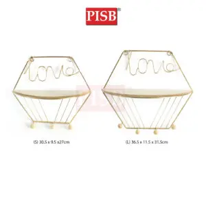 TY2083 Golden Iron Wall Hooks Art Decorative Rack Nordic Bedroom Holder Wall Decoration Clothes Hangers