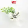 XH2070 Fabric Flower Brooch Pin