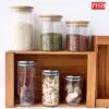 6ab4ca5a78fb7ad2510b1b086b1d2b5a-1.jpeg WD1158/66 Seasoning Bottle Glass Airtight Spice Container Condiment Bottle Jar Bekas Rempah Balang Kaca Kuih Kedap Udara