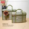 6c7054130546a242064ab380eaa202c4.jpeg 2032-35 Bamboo Bag Picnic Woven Basket Rattan Grass Foldable Bamboo Basket Handwoven Storage Basket Beg Buluh Rotan