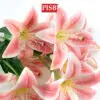 2152/53 58/62CM Latex Casablanca Flowers 7/9 Heads