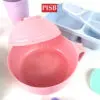 2401-10Wheat Straw Tableware Cutlery Set Sudu Garfu Mangkuk Pinggan Cawan Doorgift Souvenir Perkahwinan Wedding Doorgift