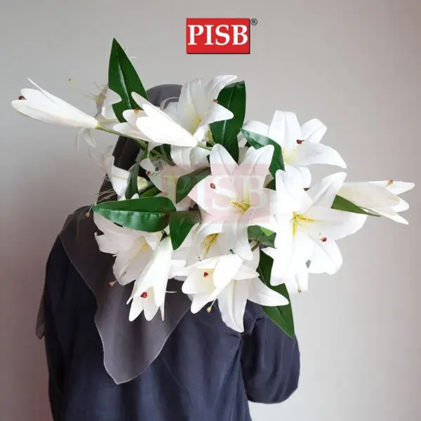 6ff3678c9476d16570fd7f83599448d1-1.jpeg 2219 105CM 3D Lily Spray Flower