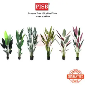 7446be67f185b58690785f22a3f62399.jpeg *READY STOK* Premium Skybird Tree Banana Tree Red Skybird Variegated Maranta Plant Pokok Hiasan Viral Artificial Plant