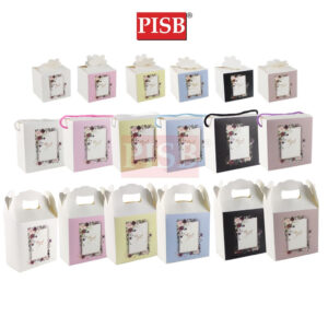2108-2110 Premium Flower Design Gift Box Gift Bag Paper Bag(10Pcs/Pkt)
