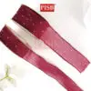 1037/38 2.5CM/4CM Diamond Organza Ribbon (10Yards/Roll)