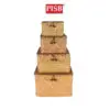 1074/1075 Rattan Basket Storage Box