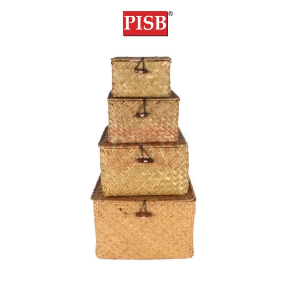 1074/1075 Rattan Basket Storage Box